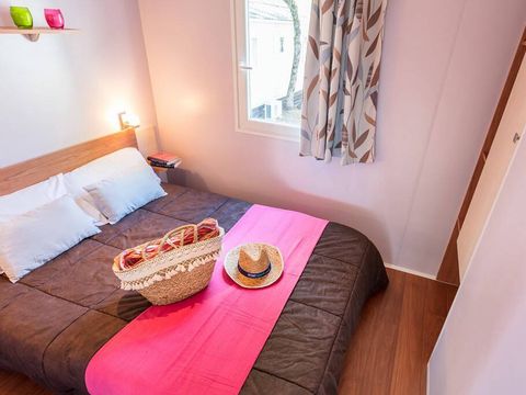 Bungalow 6 personnes - Mobil-home | Classic | 2 Ch. | 4/6 Pers. | Terrasse surélevée | Clim.