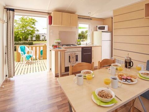 MOBILHOME 6 personnes - Mobil-home | Classic | 2 Ch. | 4/6 Pers. | Terrasse simple