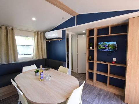 MOBILHOME 6 personnes - 6pl 3ch (clim, TV, LV)