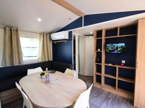 MOBILHOME 6 personnes - Mobil Home 4 Pièces 6 Personnes Climatisé + TV