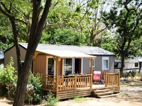 MOBILHOME 6 personnes - Mobil Home 4 Pièces 6 Personnes Climatisé + TV