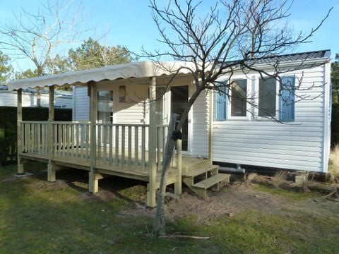 MOBILHOME 4 personnes - MOBIL-HOME 2 CHAMBRES TERRASSE SEMI COUVERTE 4 pers
