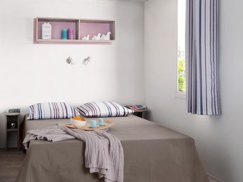 MOBILHOME 6 personnes - TERRASSE SEMI COUVERTE