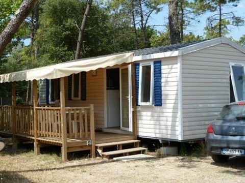 MOBILHOME 6 personnes - MOBIL-HOME 3 CHAMBRES TERRASSE 6 pers
