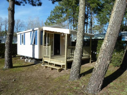 MOBILHOME 2 personnes - MOBIL-HOME 1 CHAMBRE TERRASSE 16-20m² 2 pers