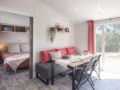 MOBILHOME 5 personnes - MH2 PMR 30 m²
