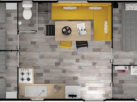MOBILHOME 6 personnes - MH3 31 m²