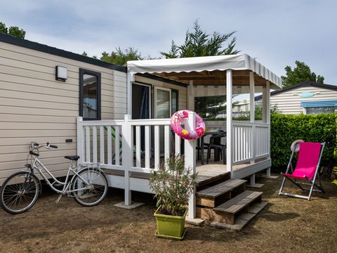 MOBILHOME 5 personnes - Grand Confort 27m² / 2 chambres - terrasse couverte