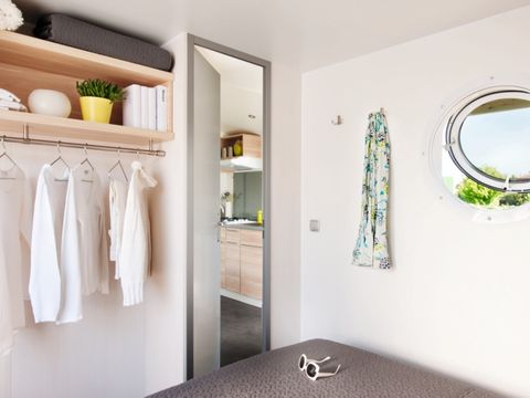 MOBILHOME 5 personnes - Résidence O'HARA PANORAMIQUE MODERN ECO-CONCU / 28m2 - 2 chambres - Terrasse semi-couverte 5/6 pers