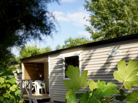 MOBILHOME 5 personnes - Résidence O'HARA PANORAMIQUE MODERN ECO-CONCU / 28m2 - 2 chambres - Terrasse semi-couverte 5/6 pers