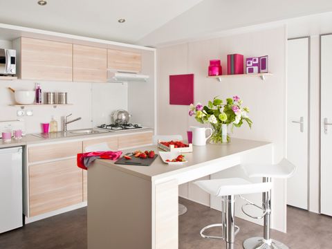 MOBILHOME 4 personnes - Résidence O'HARA PASSION ECO-Conçu 29m2 / 2 chambres - Terrasse 4 pers