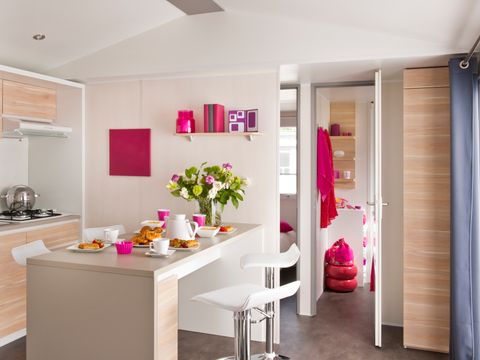 MOBILHOME 4 personnes - Résidence O'HARA PASSION ECO-Conçu 29m2 / 2 chambres - Terrasse 4 pers