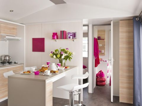 MOBILHOME 4 personnes - Résidence O'HARA PASSION ECO-Conçu 29m2 / 2 chambres - Terrasse 4 pers