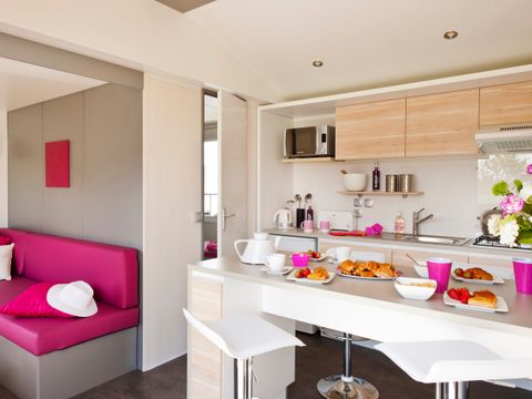 MOBILHOME 4 personnes - Résidence O'HARA PASSION ECO-Conçu 29m2 / 2 chambres - Terrasse 4 pers