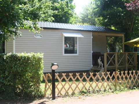 MOBILHOME 6 personnes - Résidence O'HARA PANORAMIQUE CLASSIQUE ECO-CONCU / 28m2 - 2 chambres - Terrasse semi-couverte 5/6 pers