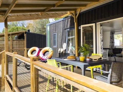 MOBILHOME 4 personnes - Mobil-Home Premium 3 Pièces 4 Personnes + TV