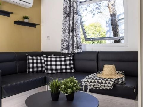 MOBILHOME 6 personnes - Mobil-home 4 Pièces 6 Personnes Climatisé + TV