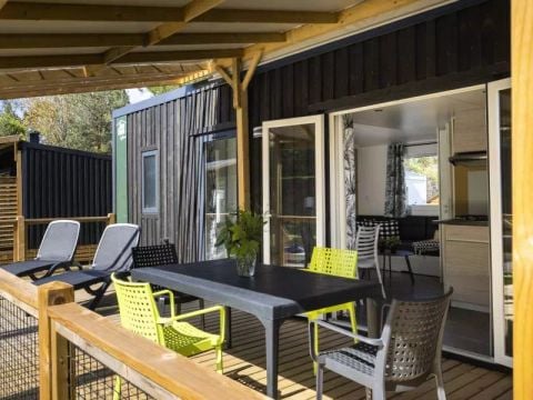 MOBILHOME 6 personnes - Mobil-home 4 Pièces 6 Personnes Climatisé + TV