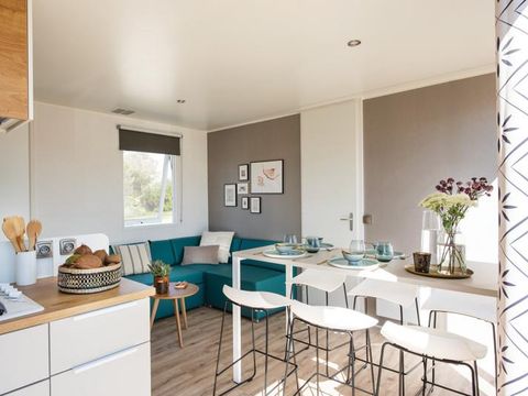 MOBILHOME 5 personnes - PREMIUM - Mobil-home Oyat 40m² - 2 chambres - 2 SDB 4/5 pers