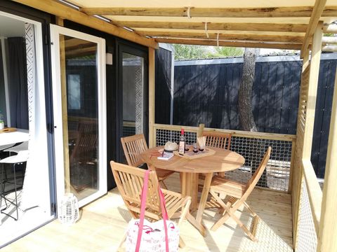 MOBILHOME 6 personnes - PREMIUM - Mobil-home Tamaris 30m² - 2 chambres 4/6 pers