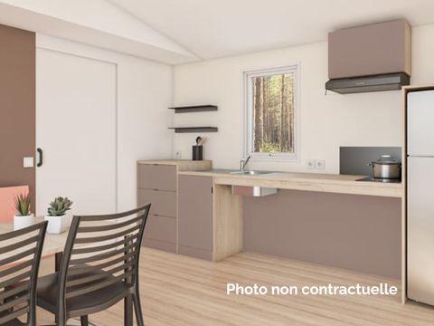 MOBILHOME 4 personnes - CONFORT - Mobil-home Catleya PMR 35m² - 2 chambres 4 pers. MOBILHOME 4 personnes - CONFORT - Mobil-home Catleya PMR 35m² - 2 chambres 4 pers.