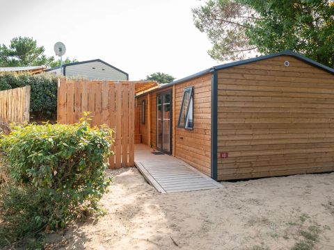 MOBILHOME 4 personnes - CONFORT - Mobil-home Catleya PMR 35m² - 2 chambres 4 pers. 1/4 pers