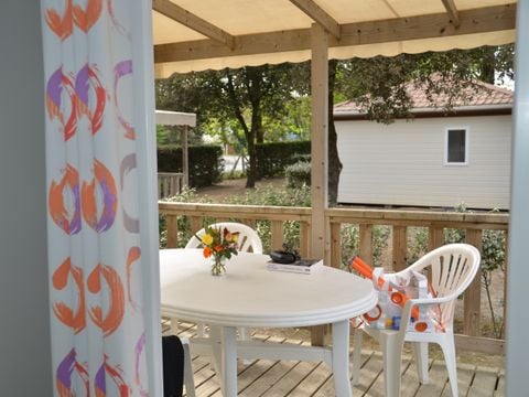 Mobilhome 1/4 personnes - CALIFORNIA - DUO - TV - 2 chambres - TV Terrasse