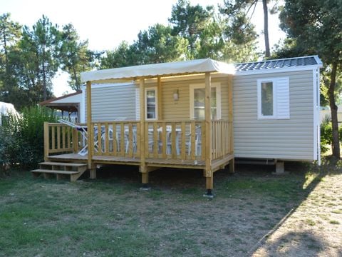 Mobilhome 1/4 personnes - CALIFORNIA - DUO - TV - 2 chambres - TV Terrasse
