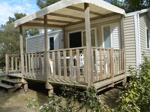 MOBILHOME 4 personnes - CALIFORNIA DUO TV 2 chambres - TV Terrasse 1/4 pers