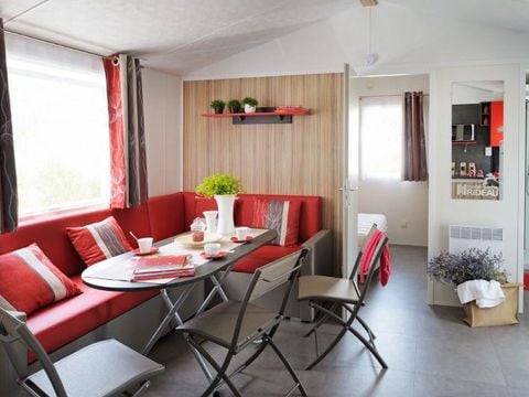 Mobilhome 1/4 personnes - CALIFORNIA - DUO - TV - 2 chambres - TV Terrasse