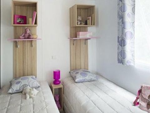 MOBILHOME 6 personnes - CALIFORNIA TRIO 3 chambres - TV 1/6 pers