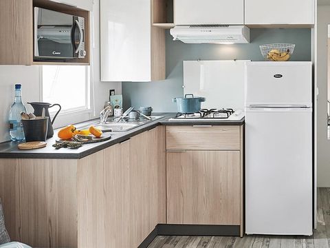 MOBILHOME 6 personnes - CALIFORNIA TRIO résidentiel 3 chambres- TV 1/6 pers