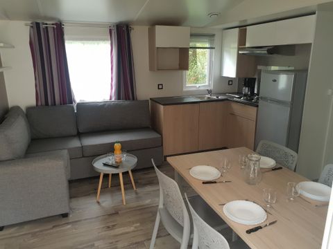 MOBILHOME 6 personnes - CALIFORNIA TRIO résidentiel 3 chambres- TV 1/6 pers