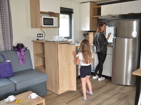 MOBILHOME 4 personnes - COTTAGE DUO PREMIUM 2 chambres - TV-LAVE VAISSELLE 4 pers