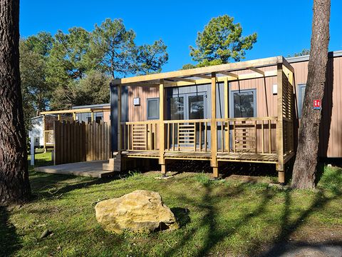 MOBILHOME 4 personnes - COTTAGE DUO PREMIUM 2 chambres - TV-LAVE VAISSELLE 4 pers