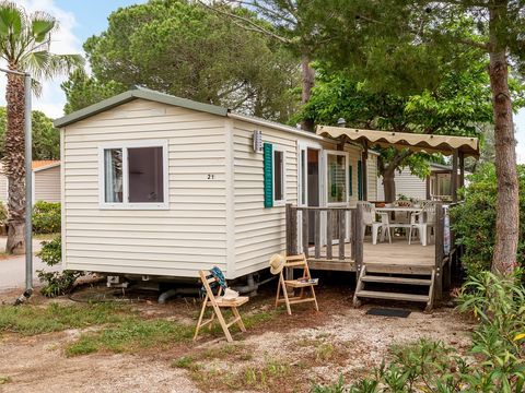 MOBILHOME 4 personnes - Classic | 2 Ch. | 4 Pers. | Terrasse surélevée