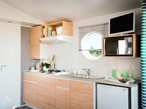 MOBILHOME 4 personnes - Cottage GOYAVE - 25m² - terrasse intégrée semi-couverte - 2 chambres 4 pers