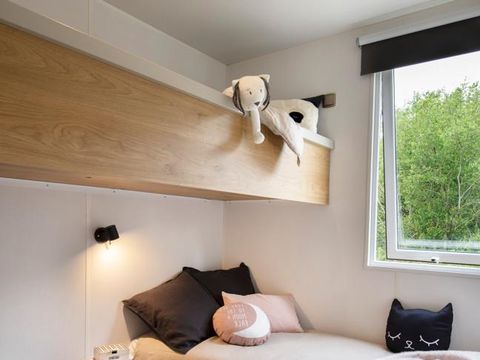 Mobilhome 6 personnes - PAPAYE - 3 chambres - 33 m² - terrasse semi-couverte de 15 m²