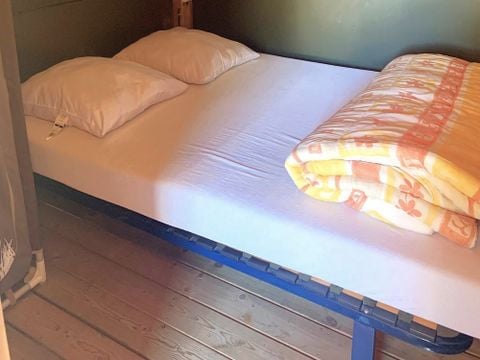 Tente en toile et en bois 4 personnes - Tente nature Cambodgia sans sanitaires