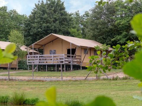 TENTE TOILE ET BOIS 6 personnes - Safari Lodge 6p