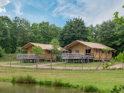 TENTE TOILE ET BOIS 6 personnes - Safari Lodge 6p