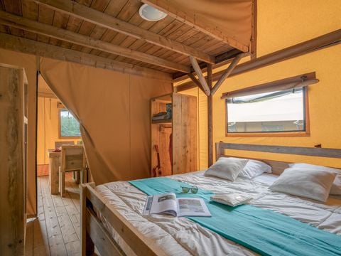 TENTE TOILE ET BOIS 8 personnes - Safari Lodge 8p