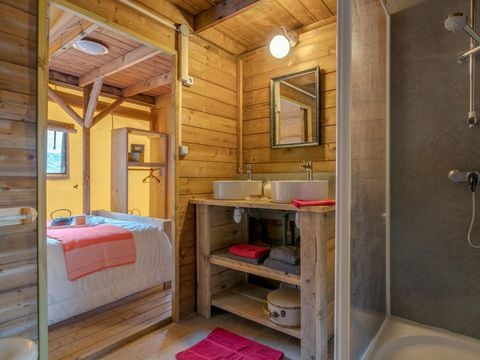 TENTE TOILE ET BOIS 8 personnes - Safari Lodge 8p