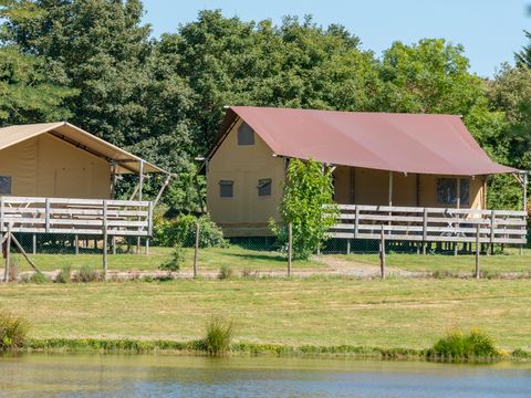 TENTE TOILE ET BOIS 8 personnes - Safari Lodge 8p