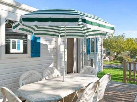 MOBILHOME 5 personnes - Classic | 2 Ch. | 5 Pers. | Terrasse surélevée non couverte