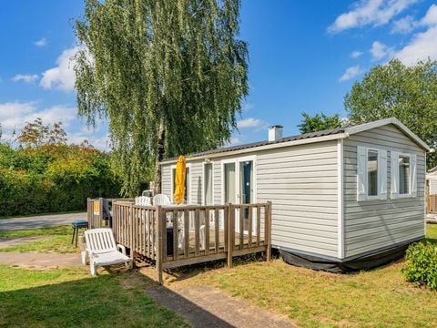 MOBILHOME 8 personnes - Comfort | 3 Ch. | 6/8 Pers. | Terrasse surélevée non couverte | Clim.