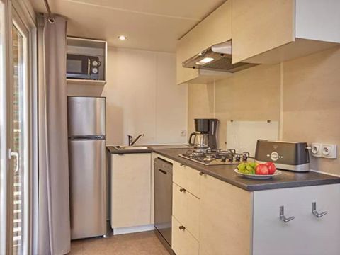 MOBILHOME 4 personnes - Mobil-home | Ultimate | 2 Ch. | 4 Pers. | Terrasse surélevée | 2 SDB | Clim. | TV