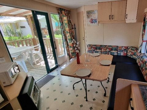 MOBILHOME 5 personnes - MH2 25 m² avec sanitaires