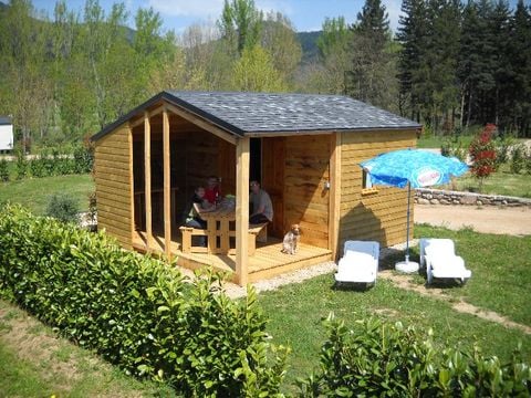BUNGALOW TOILÉ 4 personnes - Cabane Châtaigner sans sanitaires