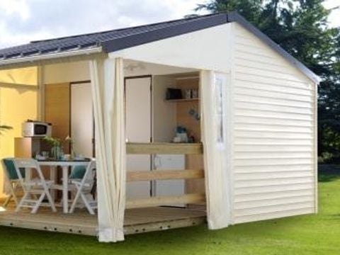 BUNGALOW TOILÉ 4 personnes - Tithome avec sanitaire (sans salle de bain avec WC)